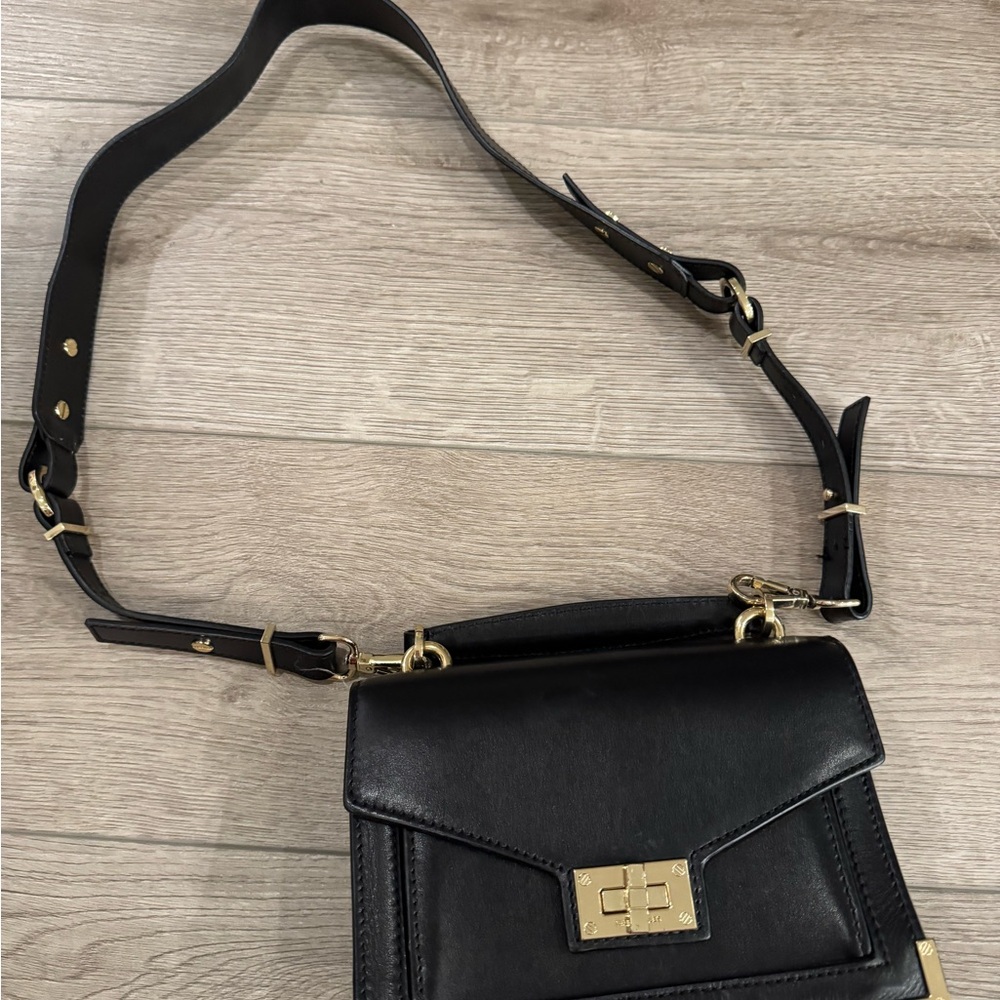 The kooples Leather Shoulder Bag
